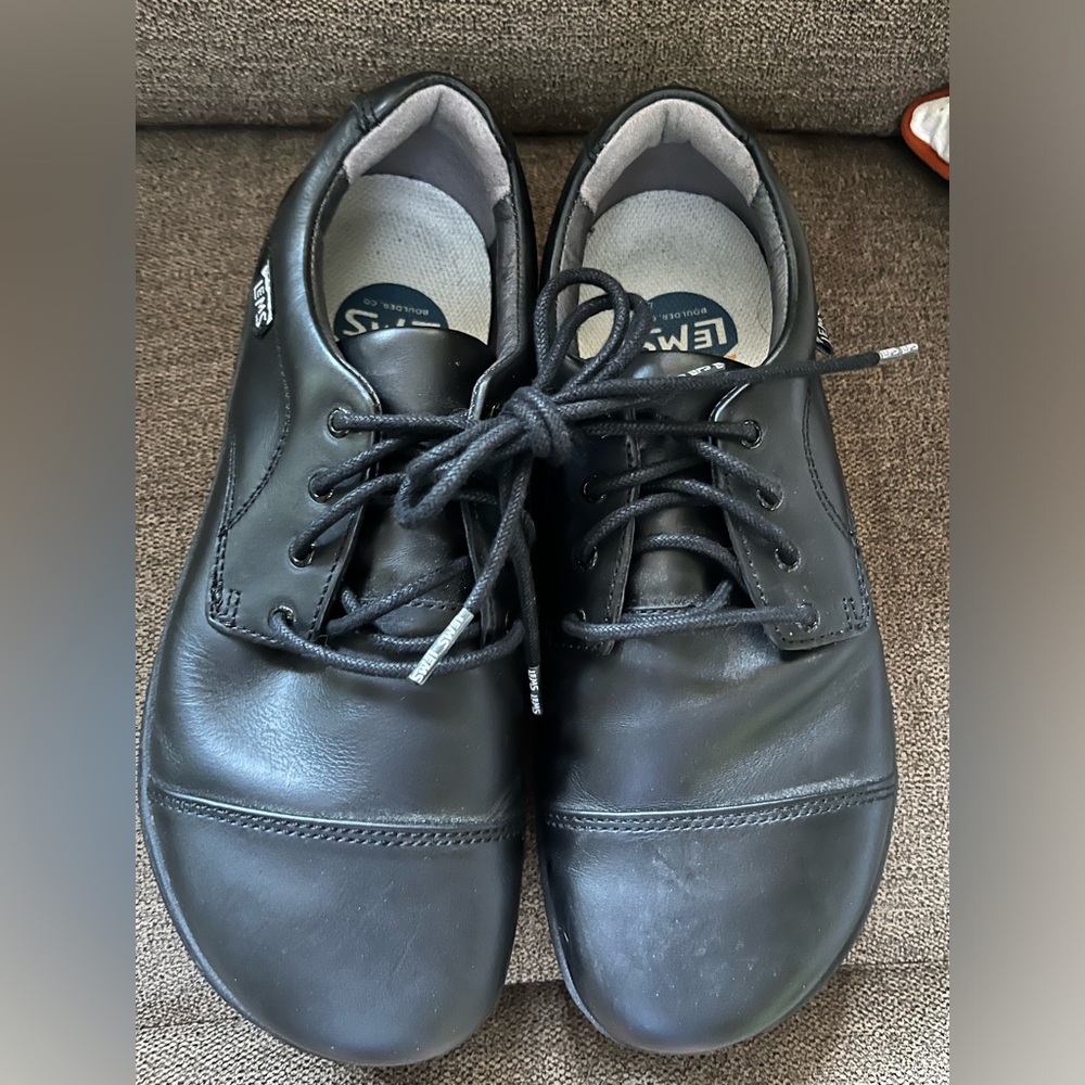 Lems Men's Sleek Black Athletic Shoes